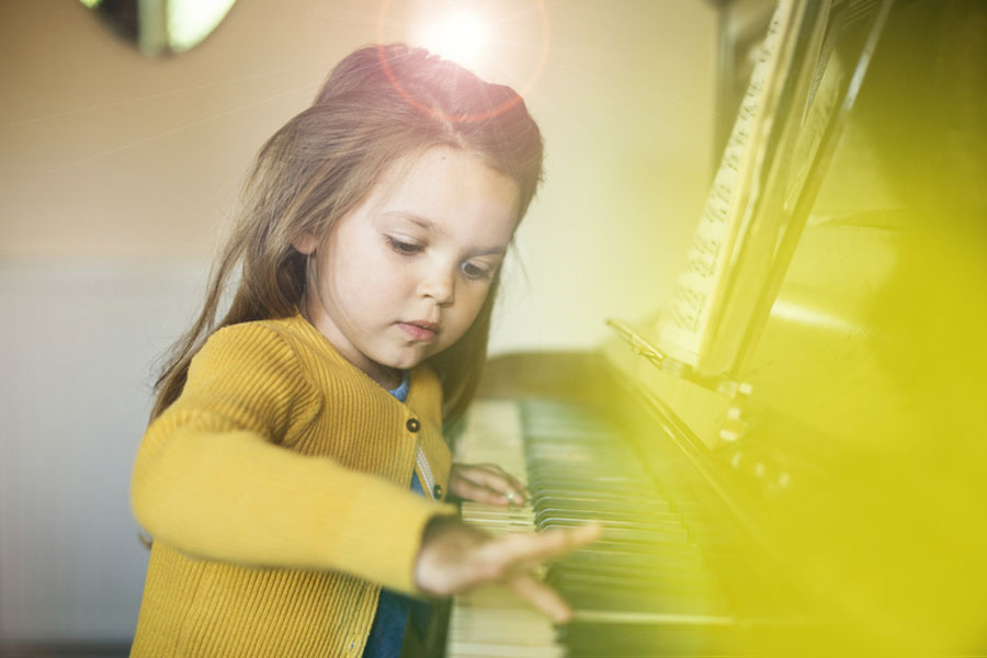 Klavierunterricht fuer Kinder in Krefeld zu Hause